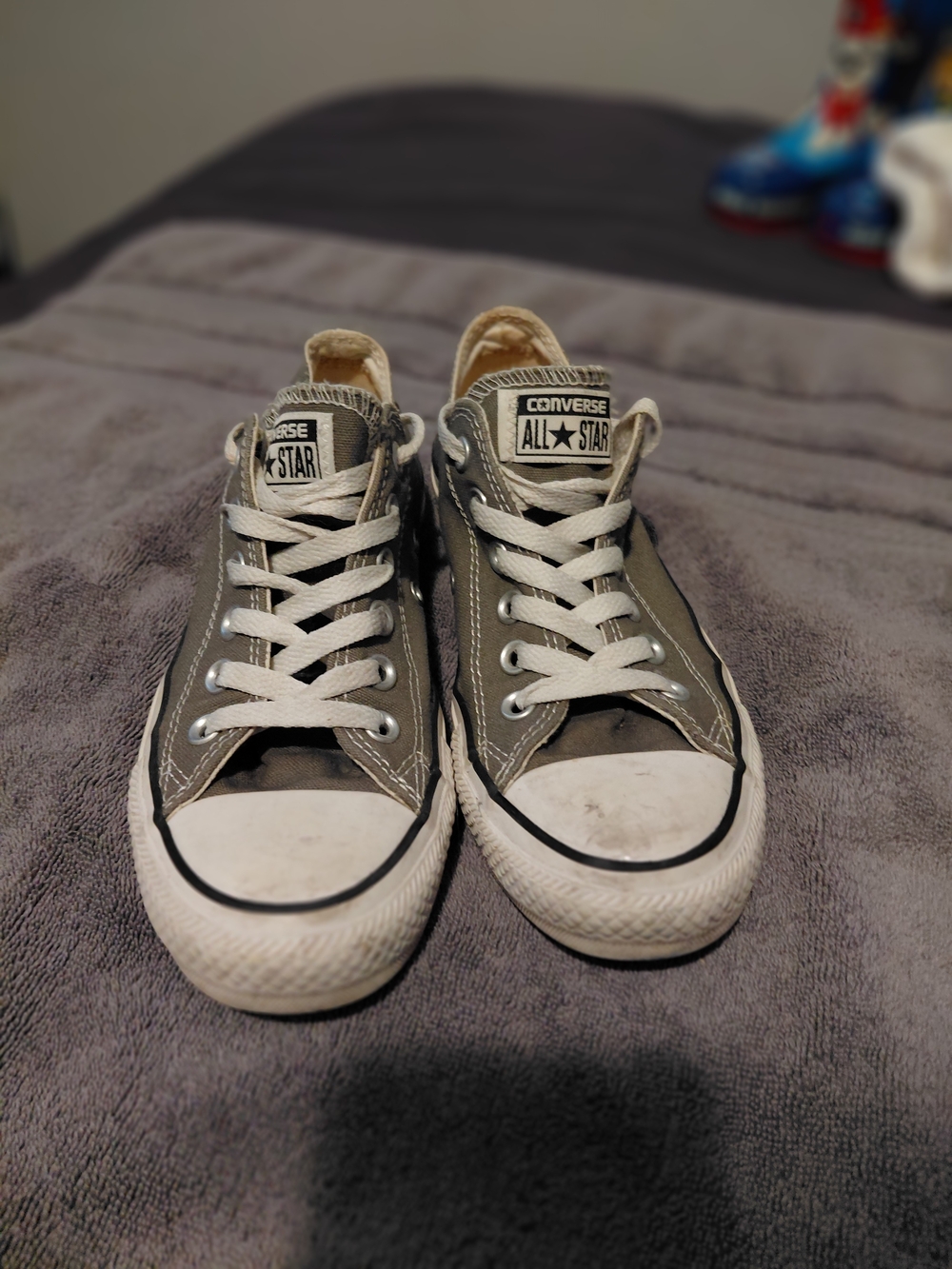 Converse All Star Low Top Sneakers in Gray